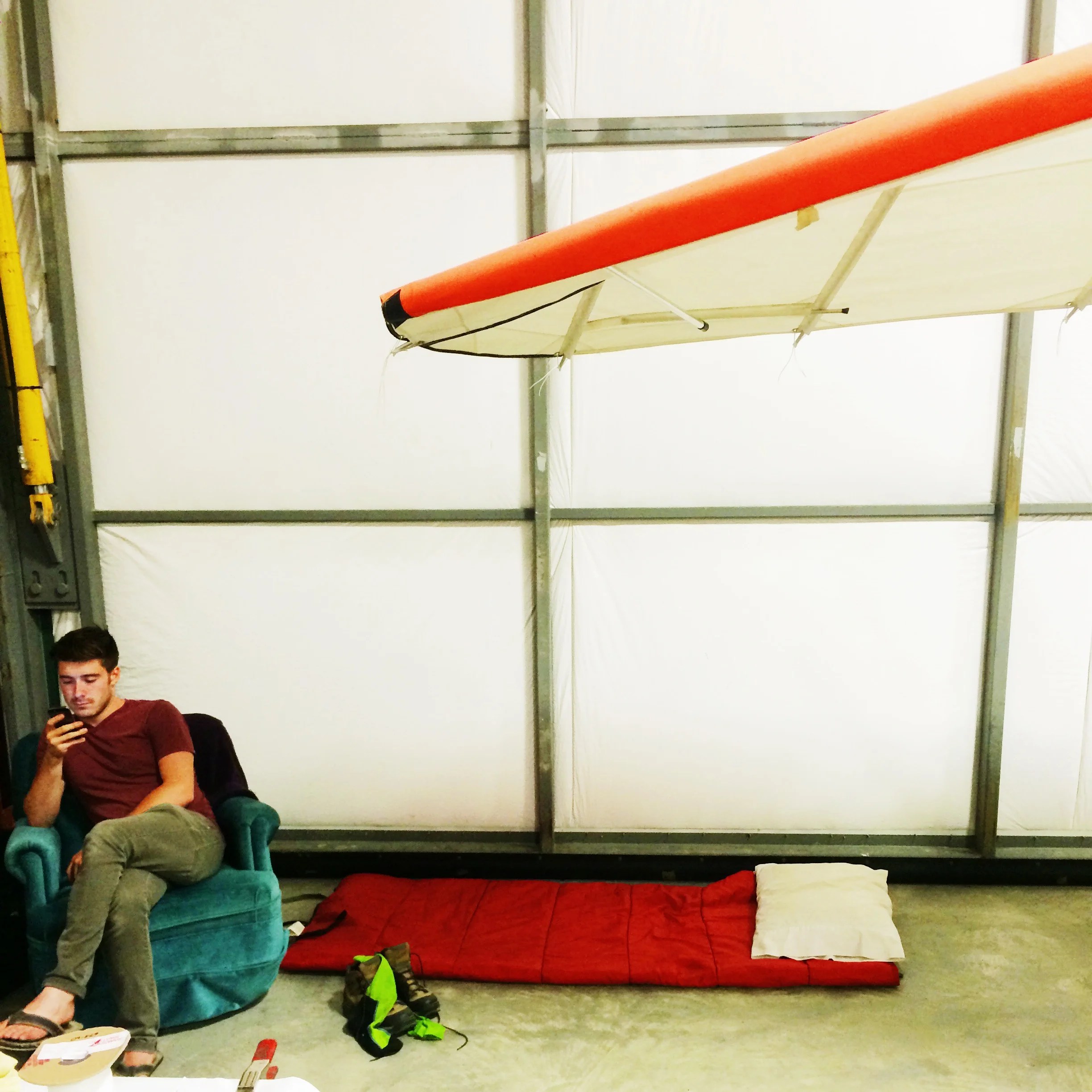 Home sweet hangar